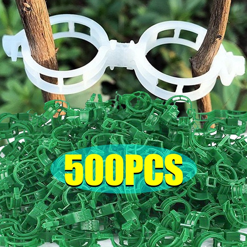 Vine Climbing Plastic - 10-500Pcs Garden Plant Support Clips Secured
