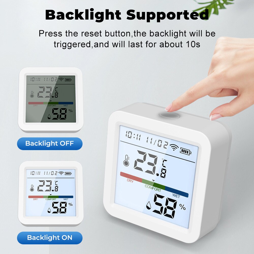 Tuya New WiFi Temperature Humi - Digital Hygrometer Probe avaliação e preço