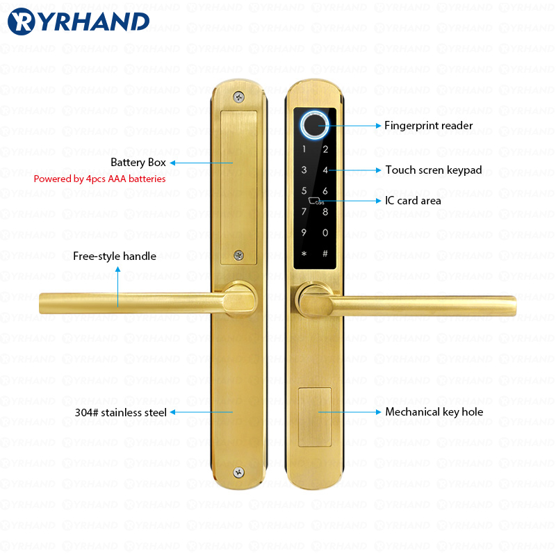 IP66 Gold Stainless steel Slid - Glass Door Hinge avaliação e preço