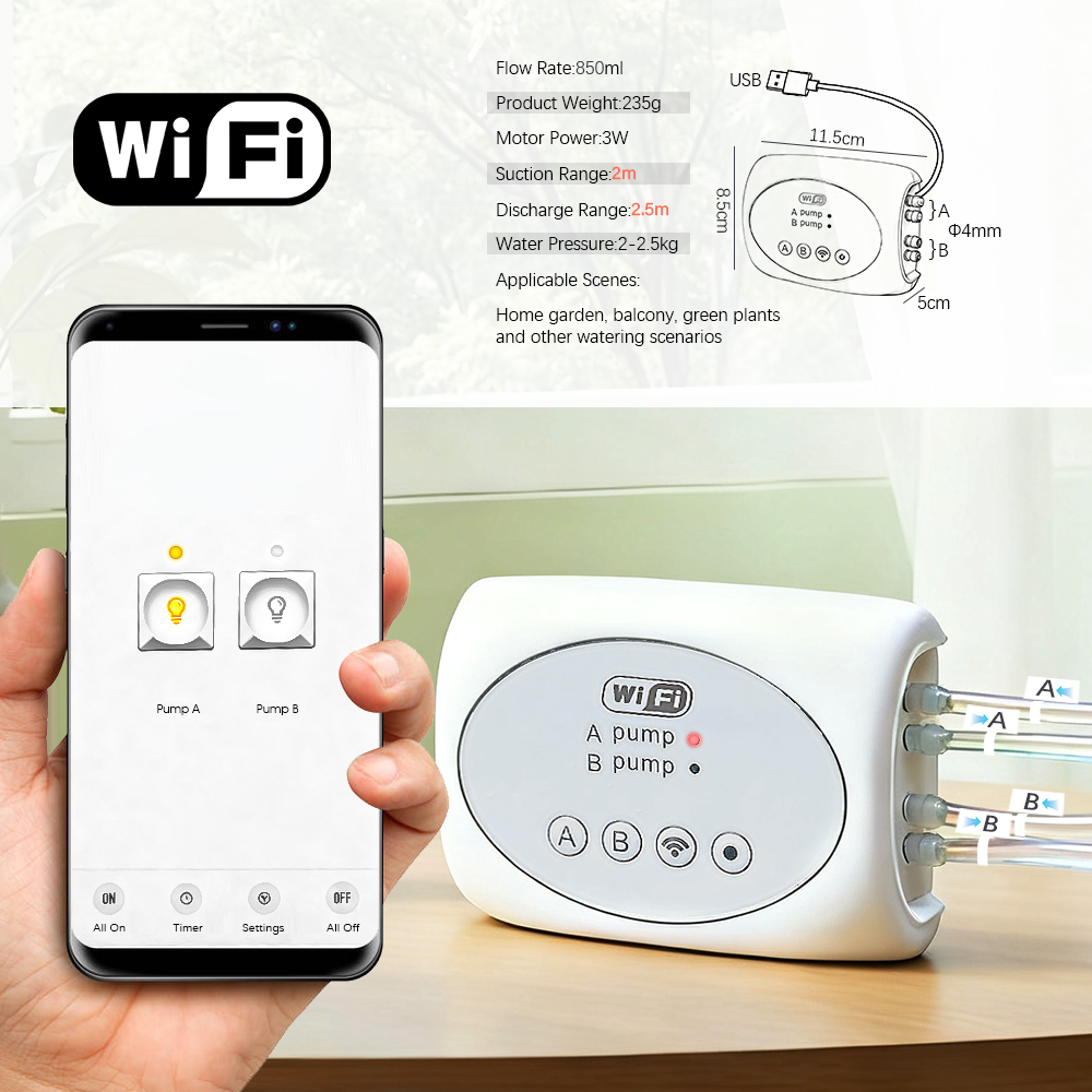 Wifi Timer Dual Outlets Pump D - Timer Dual Outlet avaliação e preço