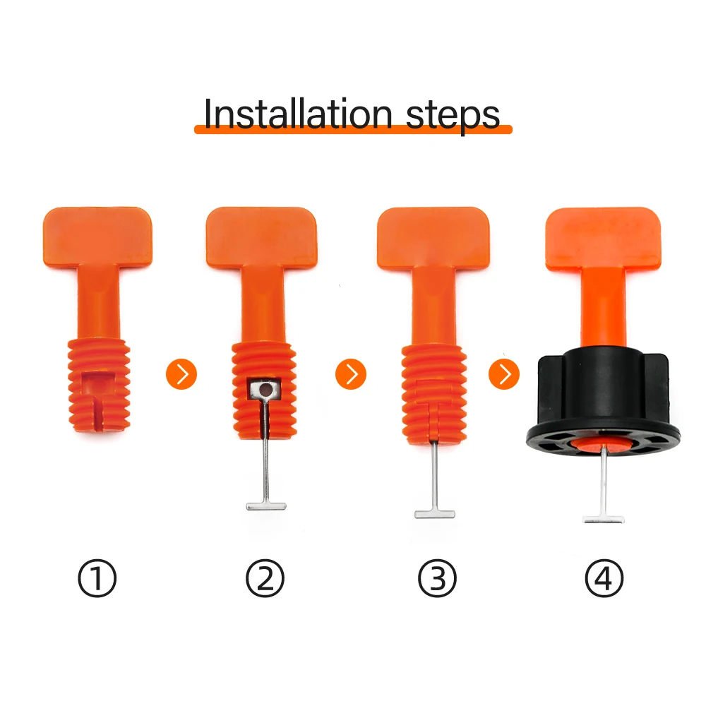 51Pcs Floor Tile Leveling Syst - Ceramic Tile Floor avaliação e preço