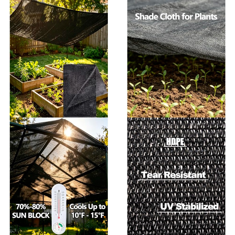 e.share Black Shade Cloth, 70- - Screen Top Mesh avaliação e preço