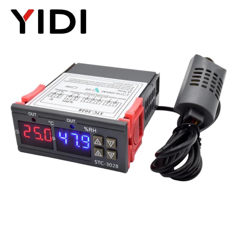 STC-3028 LED Digital Thermosta - Digital Hygrometer Probe avaliação e preço