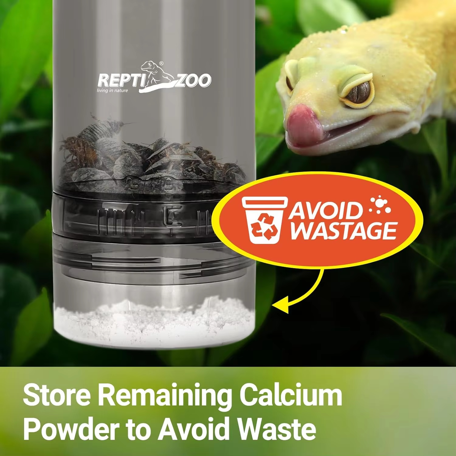 Reptile Calcium Powder Mixing  - Calcium Powder Reptile avaliação e preço