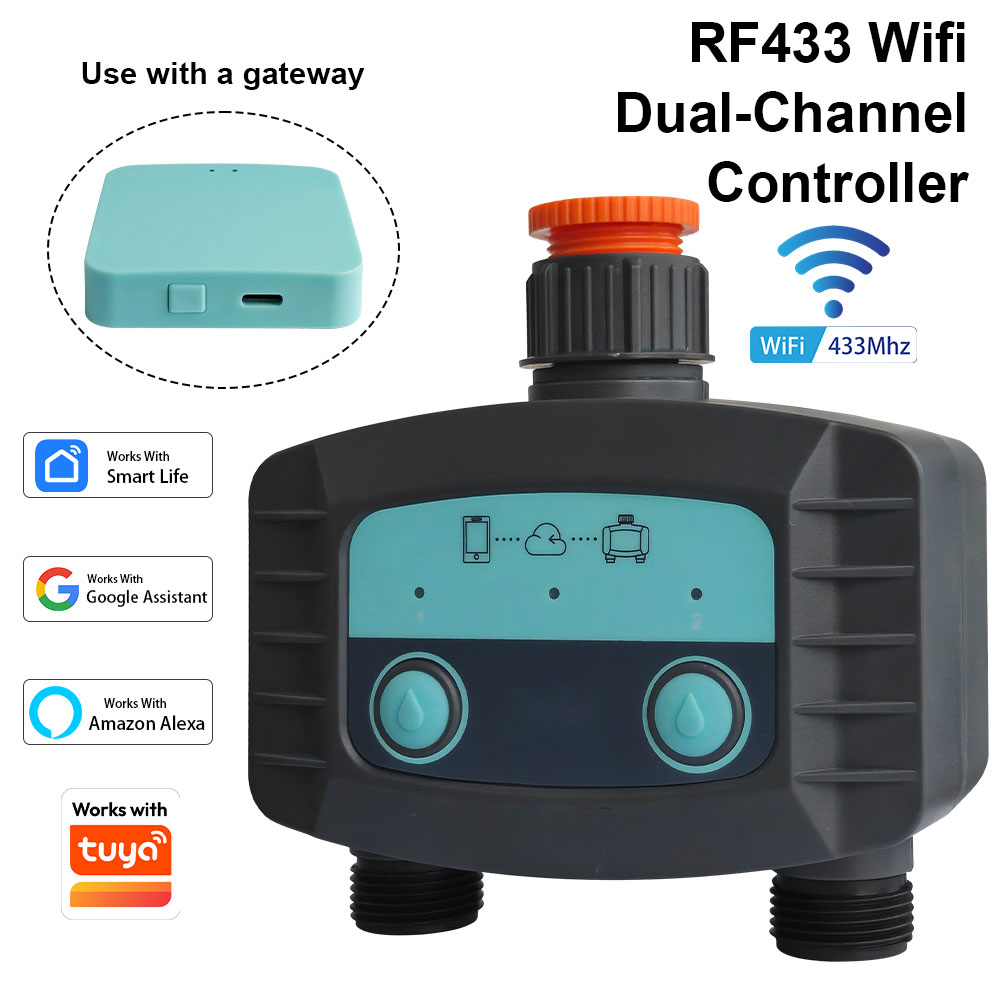 Tuya dual outlet automatic irr - Timer Dual Outlet avaliação e preço