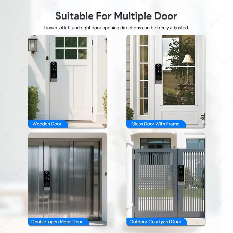 Waterproof Fingerprint Lock Tu - Glass Door Hinge avaliação e preço