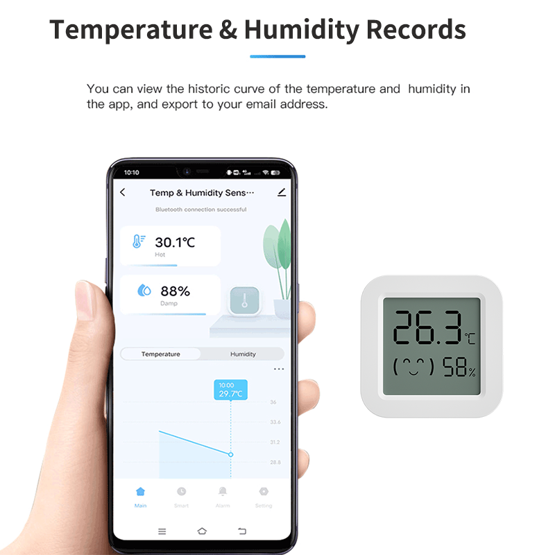 Tuya Temperature Humidity Sens - Digital Hygrometer Probe avaliação e preço