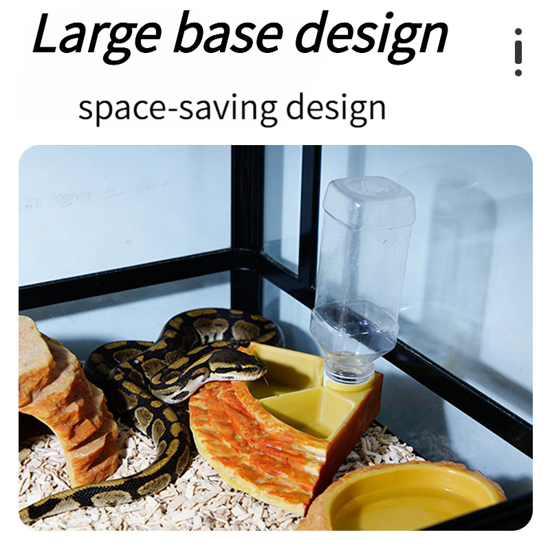 2 in 1 Reptile Water Cup Feede - Water Dish Reptile avaliação e preço