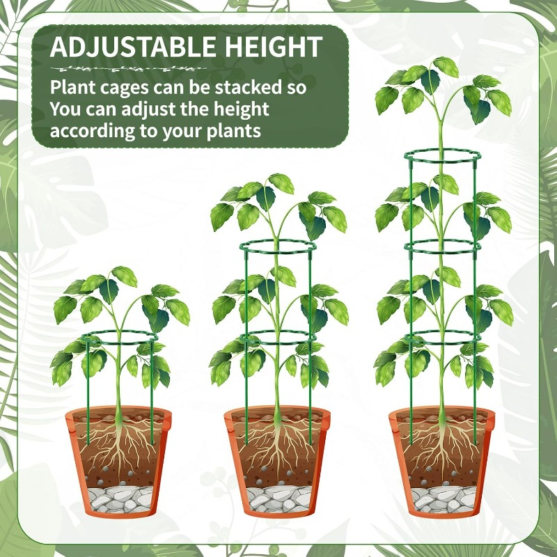 Plastic Plant Support Pile Fra - Vine Climbing Plastic avaliação e preço