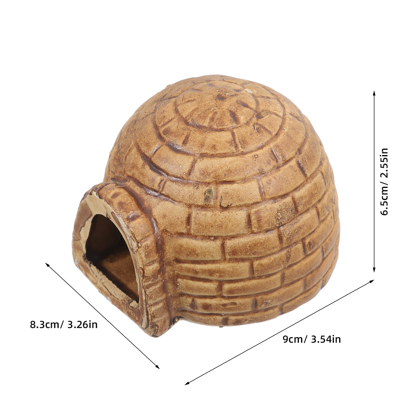 Pleco Caves Aquarium Fish Tank - Hide Cave Ceramic avaliação e preço