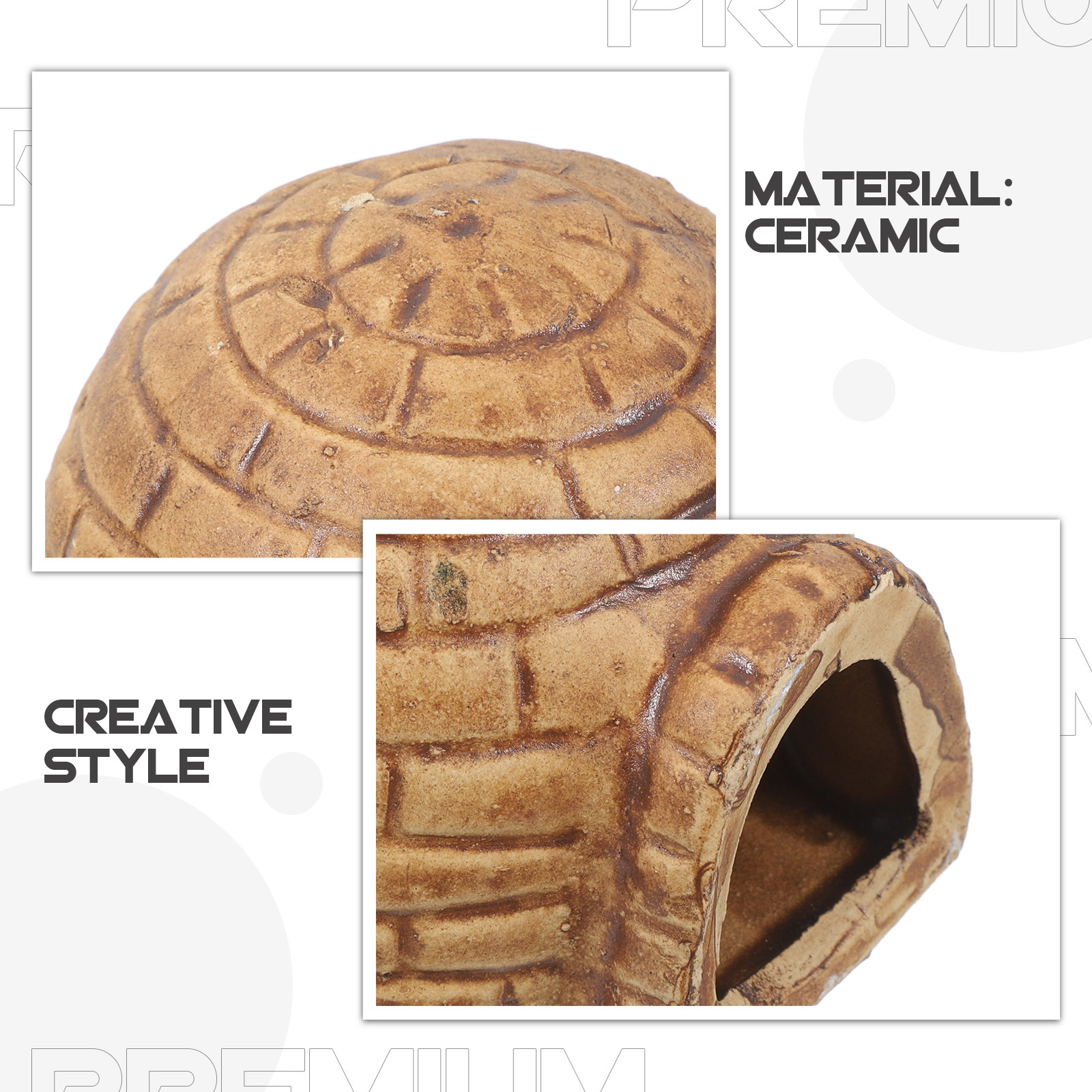 Pleco Caves Aquarium Fish Tank - Hide Cave Ceramic avaliação e preço