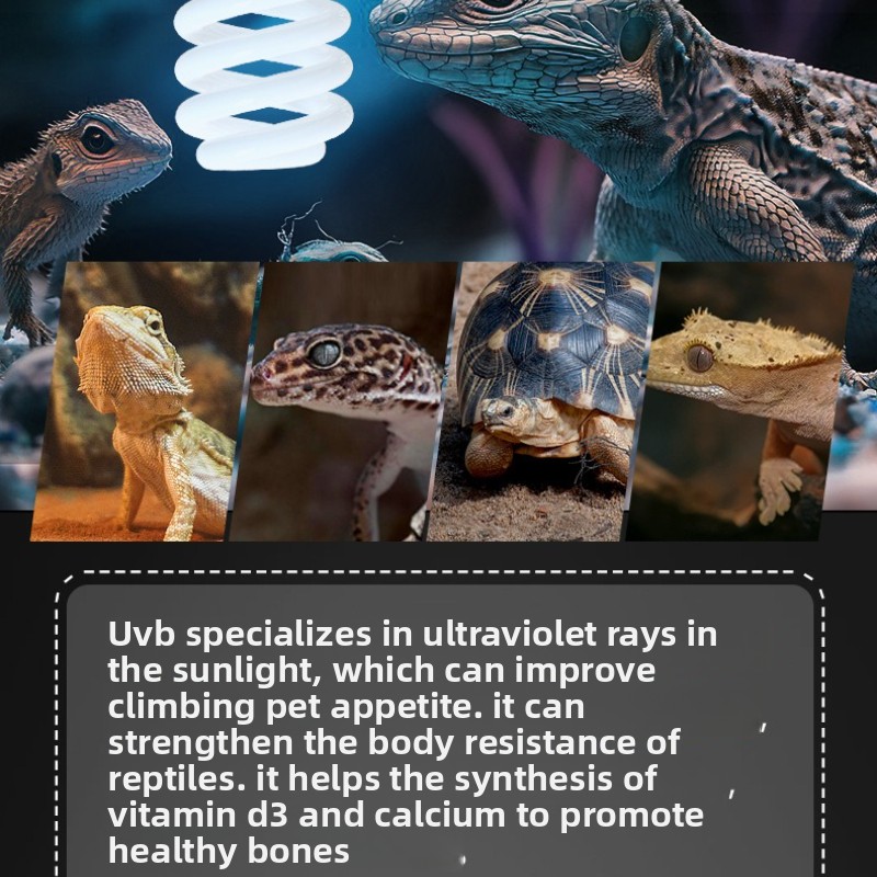 NOMOY 26W UVB Reptile Light Ca - Vitamin D3 Reptile avaliação e preço