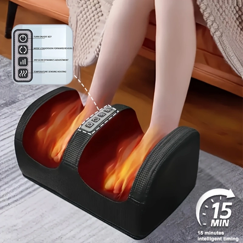 Heating and Kneading Foot Mass - Timer Dual Outlet avaliação e preço