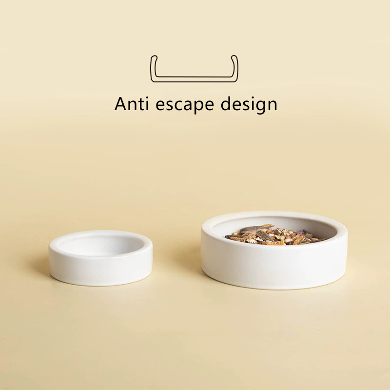 Reptile Food Ceramic Bowl Anti - Water Dish Reptile avaliação e preço