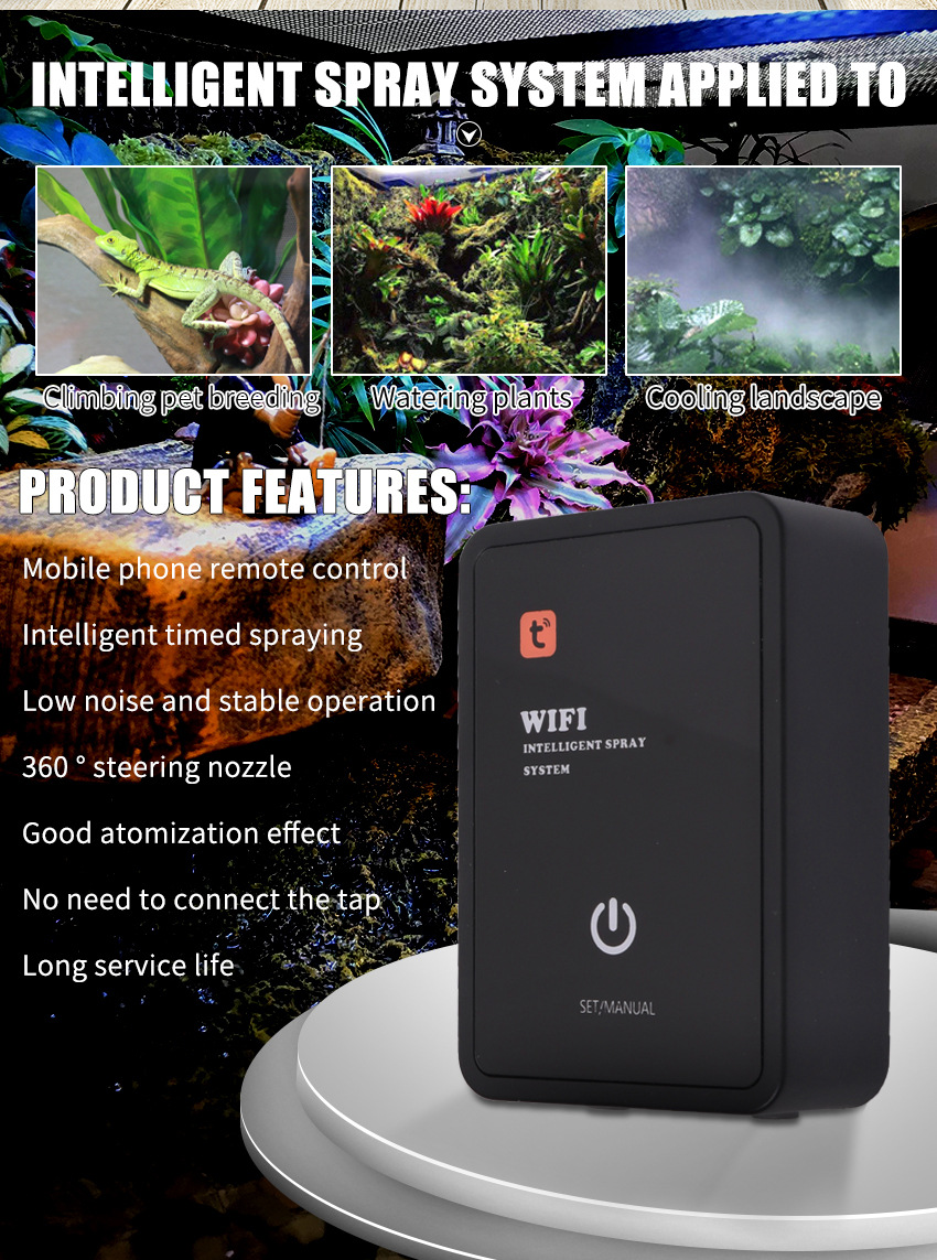 Smart WiFi Reptile Misting Sys - Misting Nozzle Reptile avaliação e preço