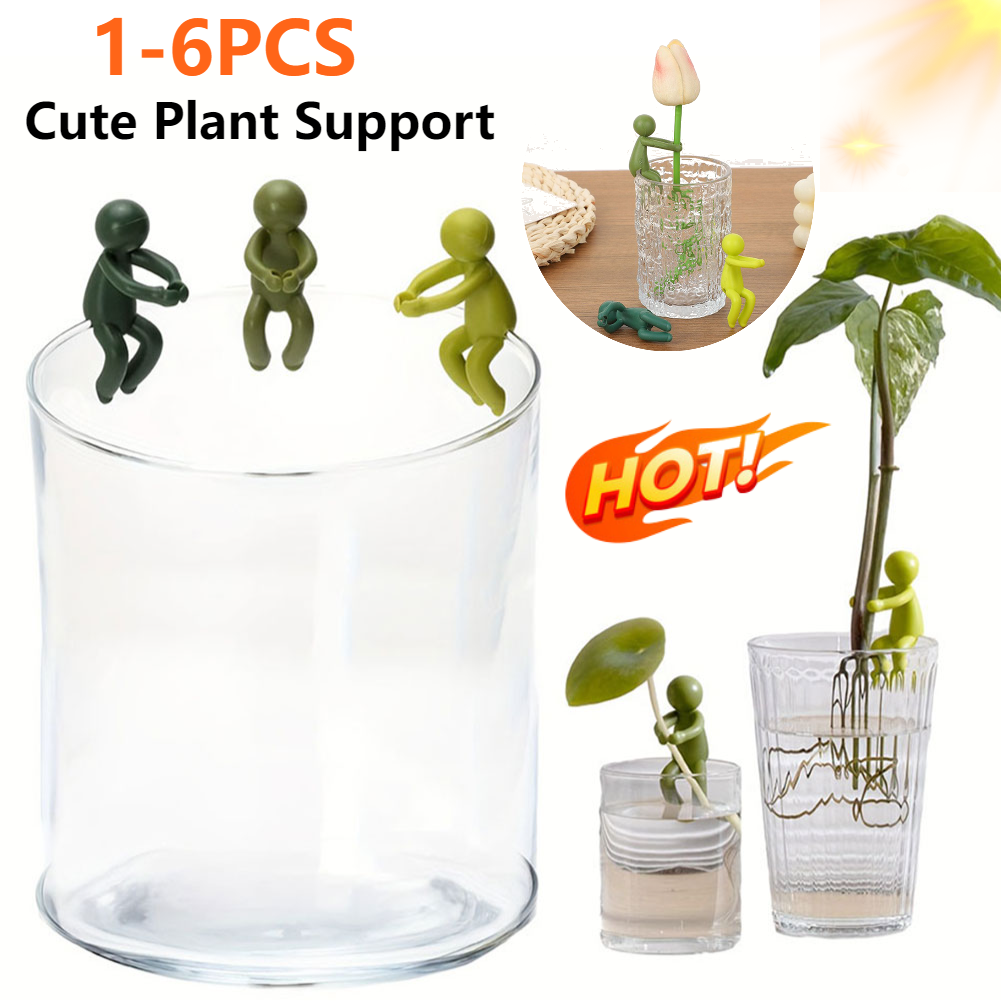 1-6 PCS Cute Plant Stand Plast - Vine Climbing Plastic avaliação e preço
