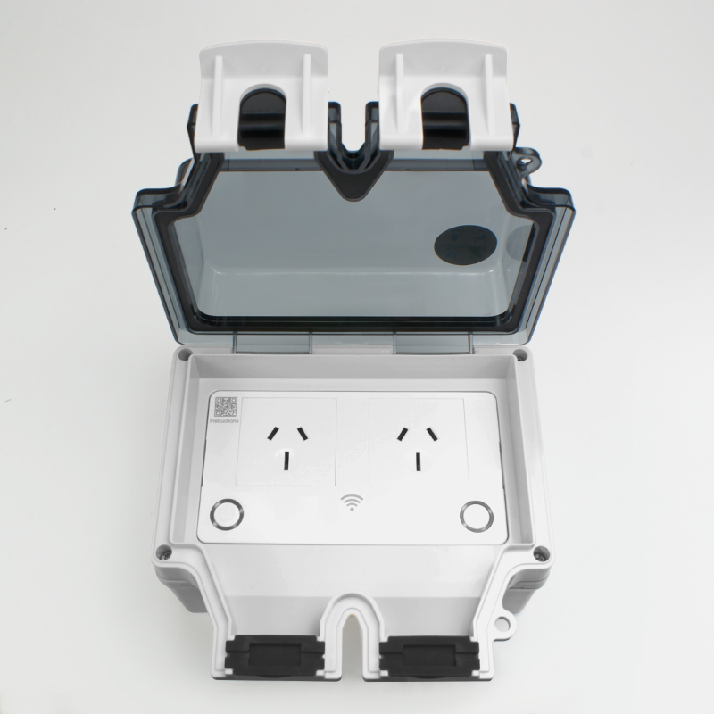 Avoir Tuya Wifi Waterproof Ele - Timer Dual Outlet avaliação e preço