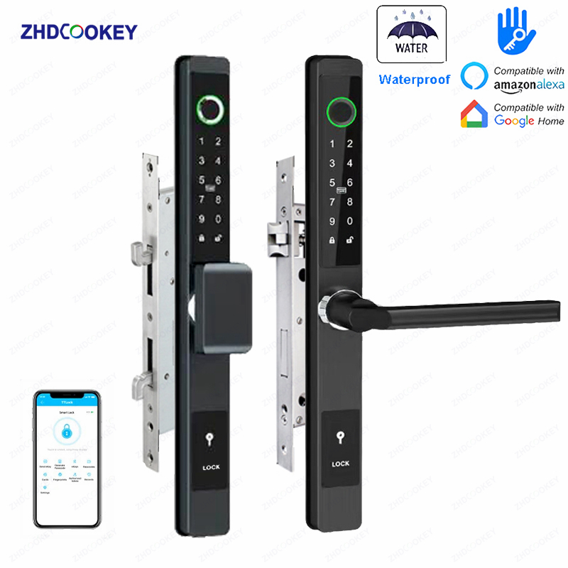 ZHDCOOKEY Biometric Digital Do - Glass Door Hinge avaliação e preço