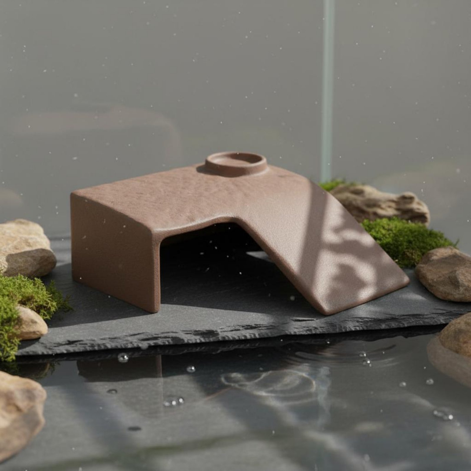 Basking Cave Platform Two-Way  - Hide Cave Ceramic avaliação e preço
