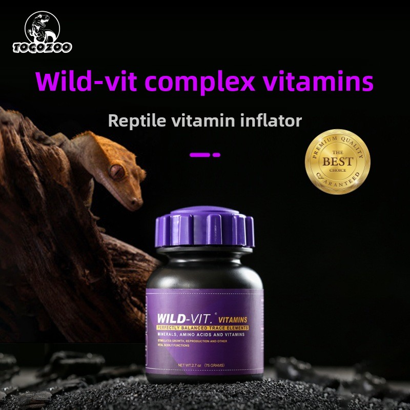 TOGOZOO WILD-VIT Reptile Calci - Calcium Powder Reptile avaliação e preço
