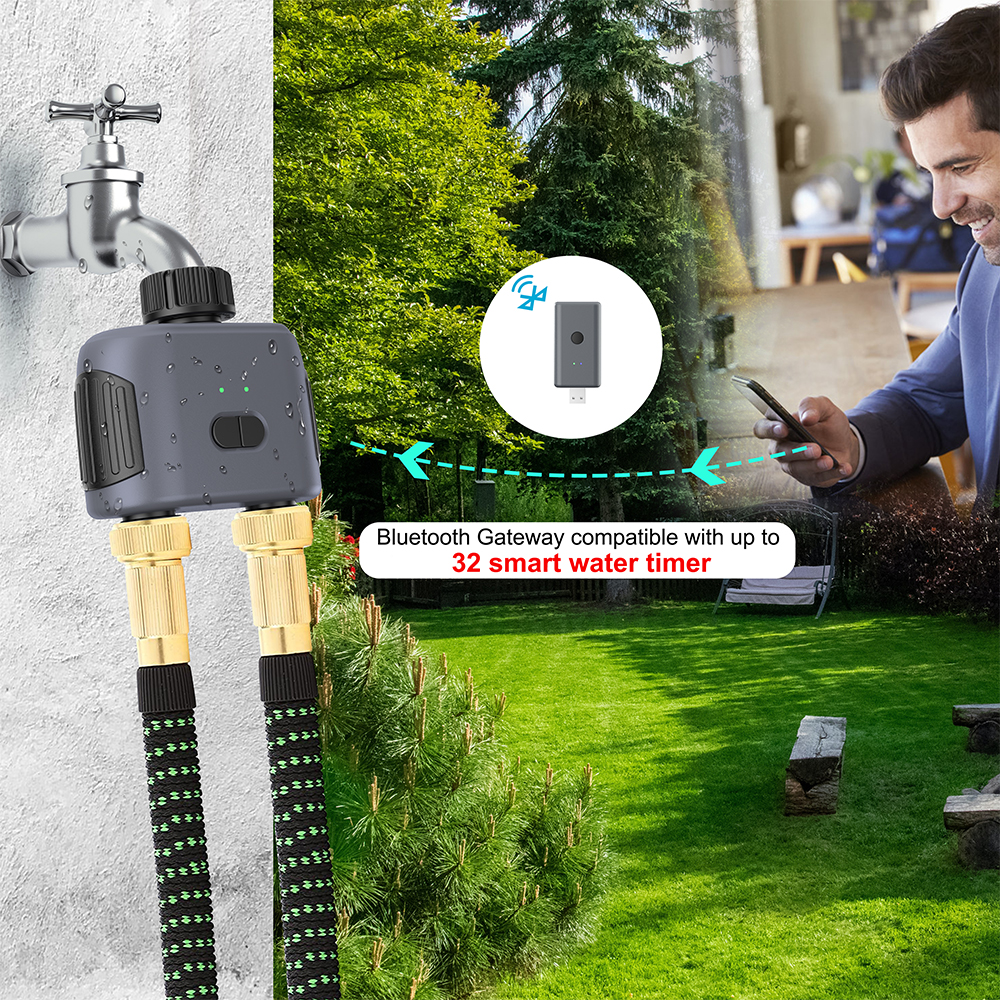 2 Outlets Tuya Smart Garden Wa - Timer Dual Outlet avaliação e preço