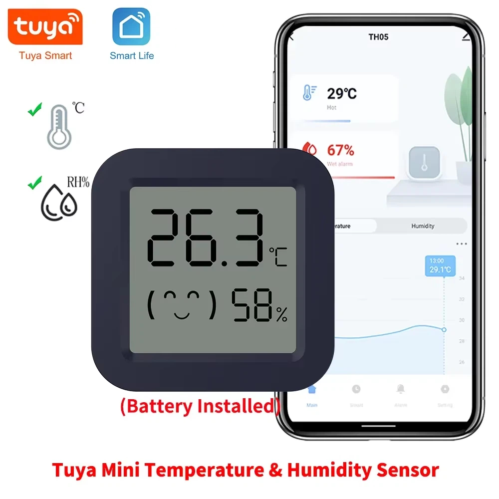 BT Temperature Humidity Sensor - Digital Hygrometer Probe avaliação e preço