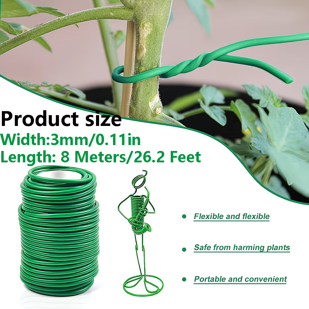 1Roll Heavy-Duty Garden Cable  - Vine Climbing Plastic avaliação e preço