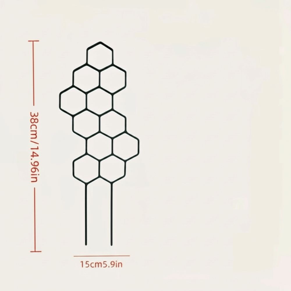Honeycomb Design Plant Trellis - Vine Climbing Plastic avaliação e preço