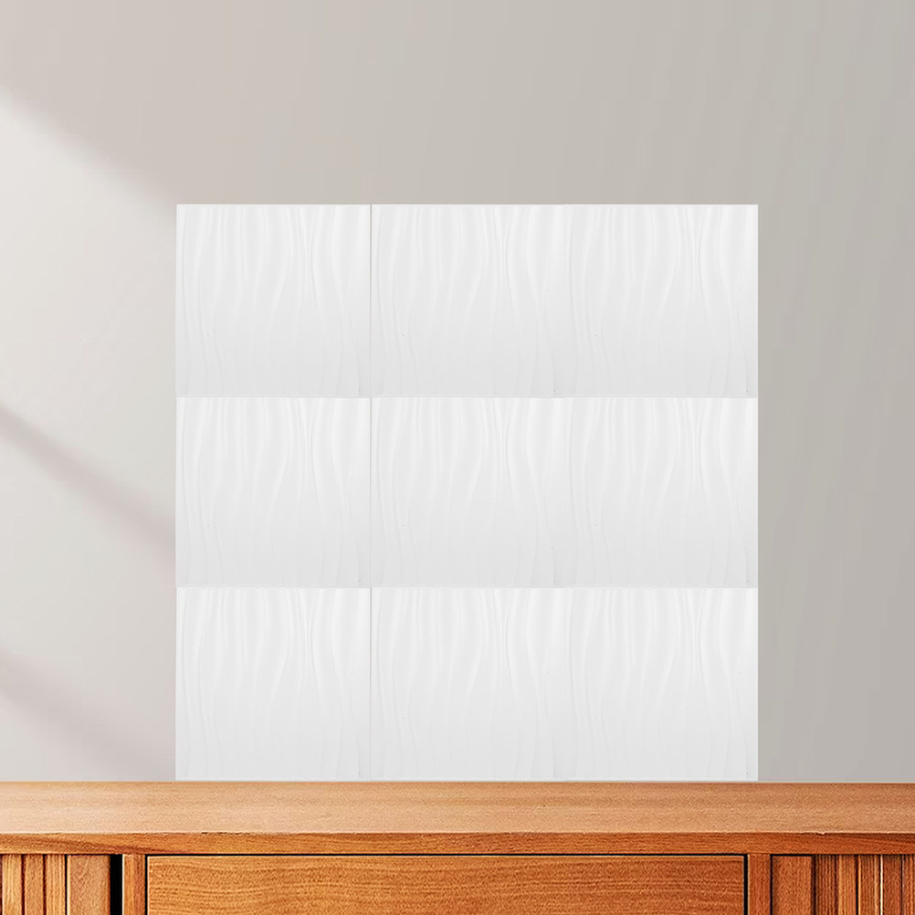 3Pcs 3D Wall Panels PVC Plasti - Pvc Panel Background avaliação e preço