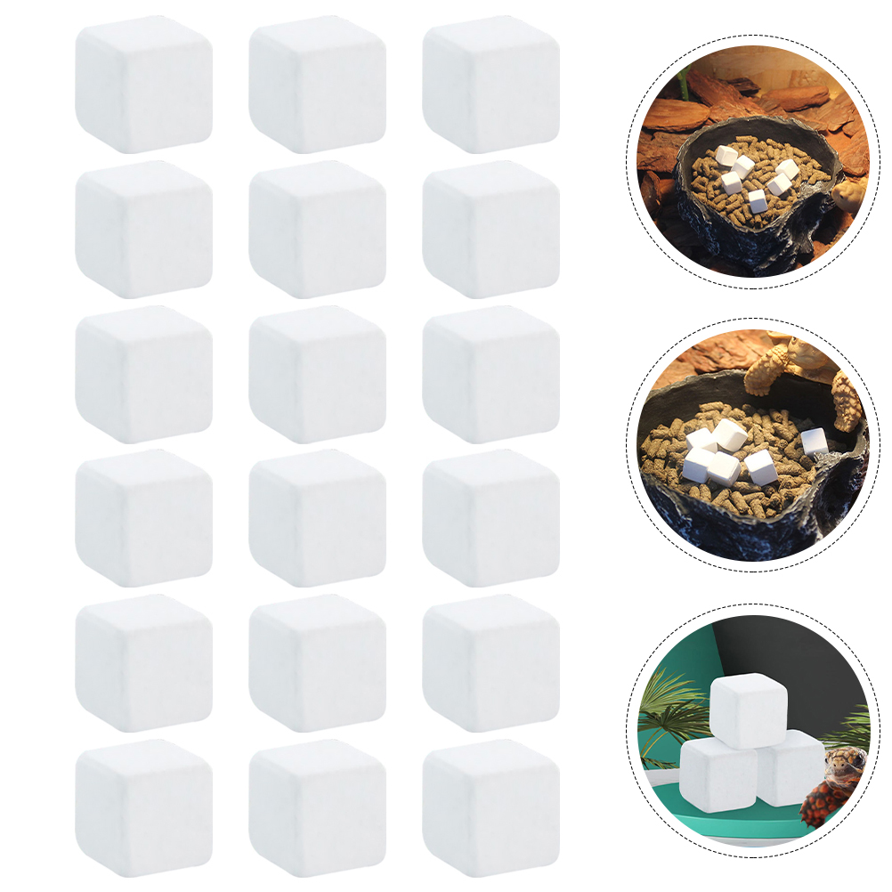 18 Pcs Calcium Blocks Mineral  - Calcium Powder Reptile avaliação e preço